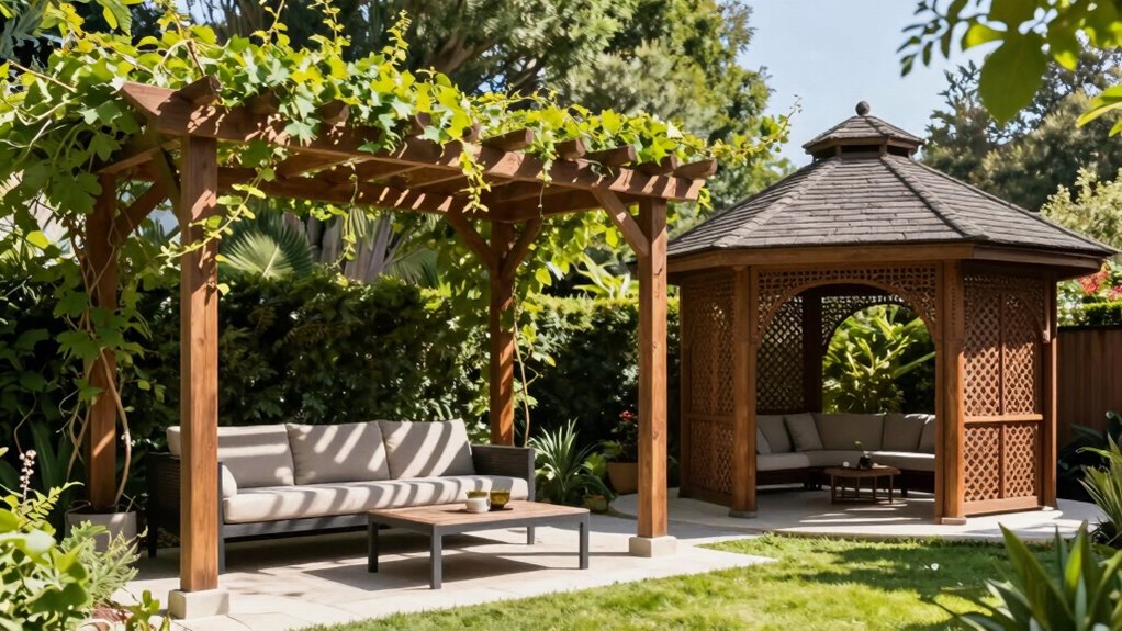 open supportive outdoor structures