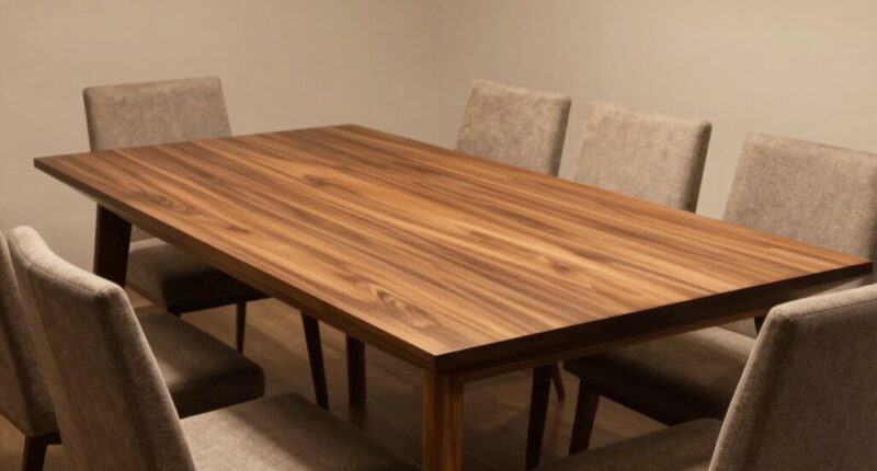 optimal dining table sizing
