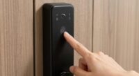 optimal fingerprint lock placement