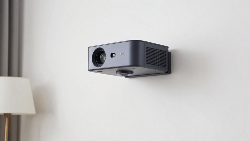 optimal projector placement guidelines
