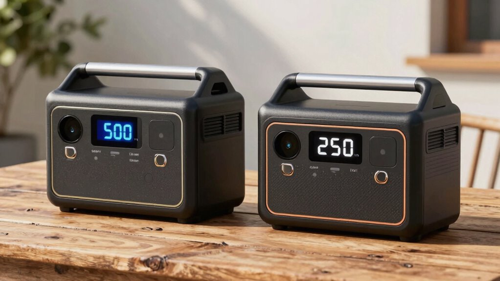 power capacity versus output