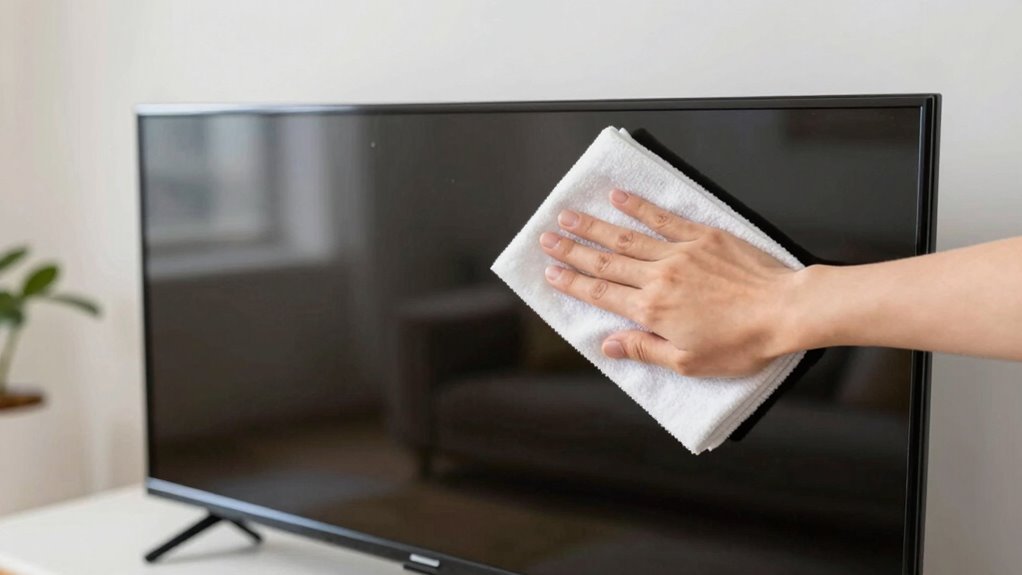prevent smudges and streaks