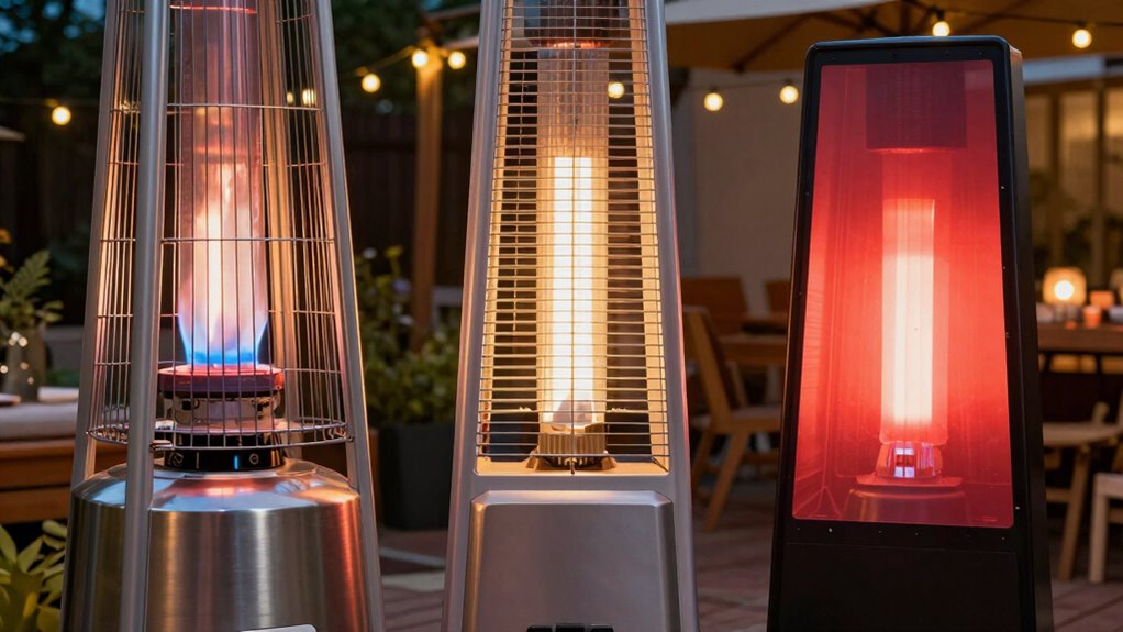 propane electric infrared heating