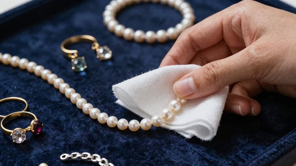 proper jewelry maintenance and storage