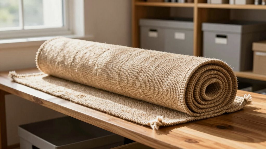 proper jute rug storage techniques
