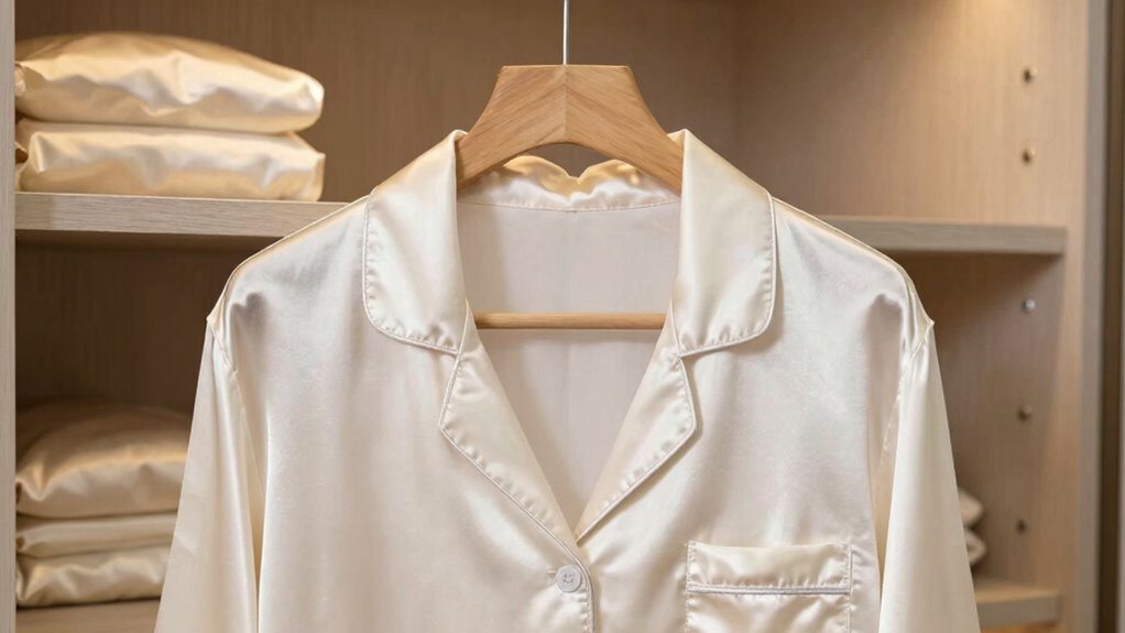 proper silk pajamas storage