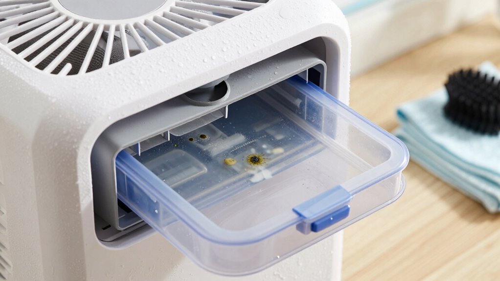 regular dehumidifier cleaning schedule