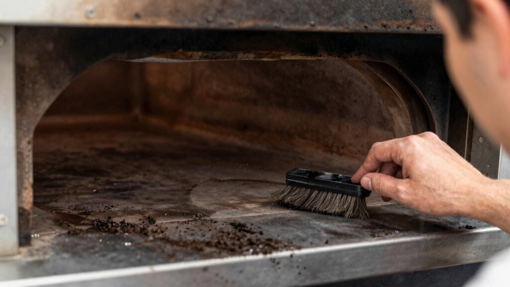 regular oven maintenance and cleaning