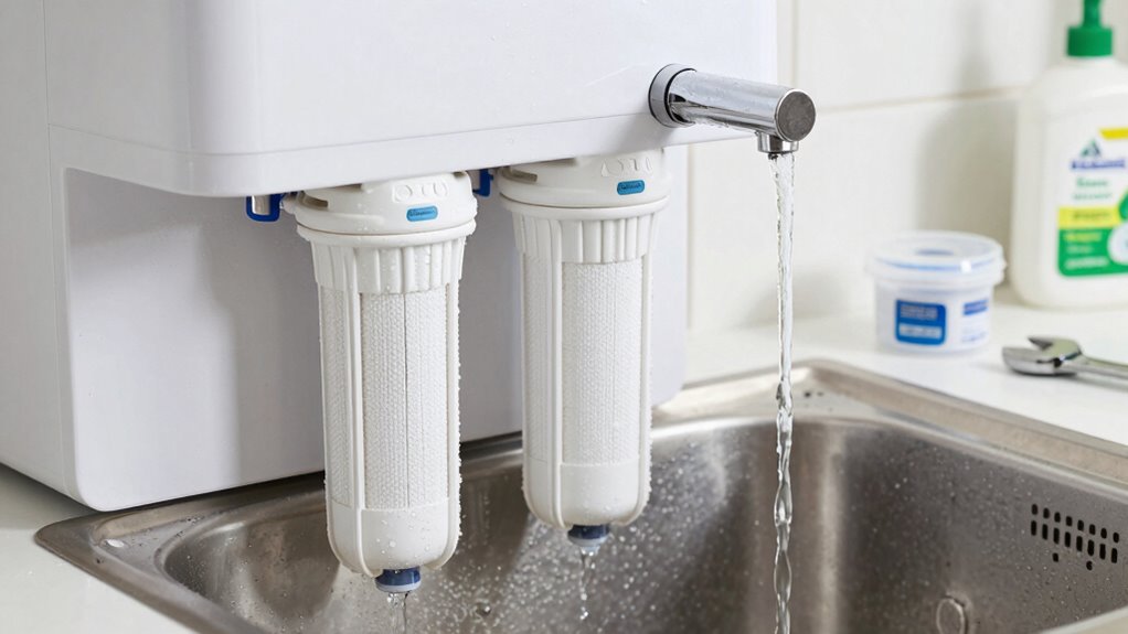 replace filters and membranes regularly