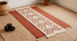 safe boho rug layering