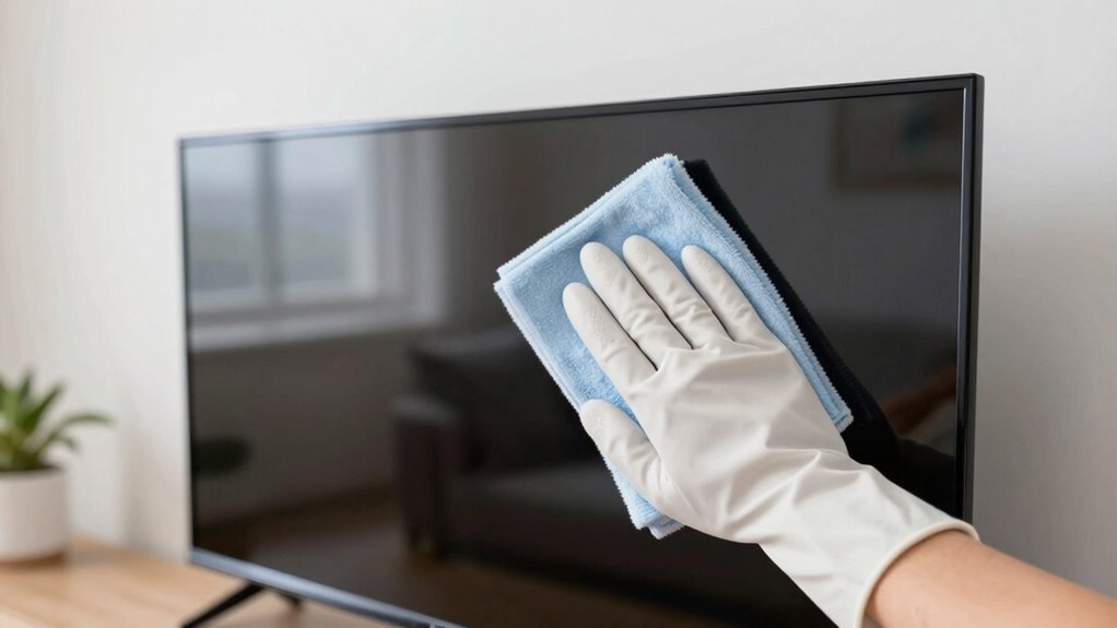 safe gentle tv cleaning