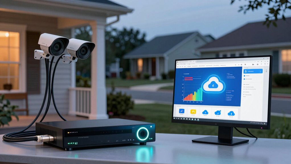 secure high resolution footage storage