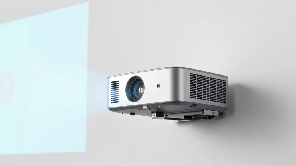 secure stable projector installation