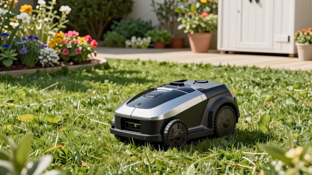 small yard robotic mower