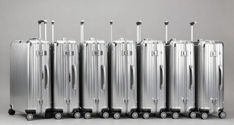 top 10 aluminum 28 inch luggage