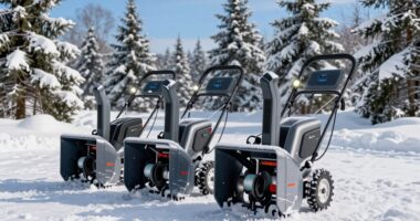 top 13 cordless snow blowers