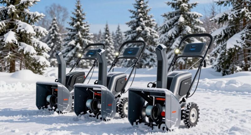 top 13 cordless snow blowers