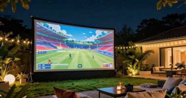 top 14 150 inch outdoor screens