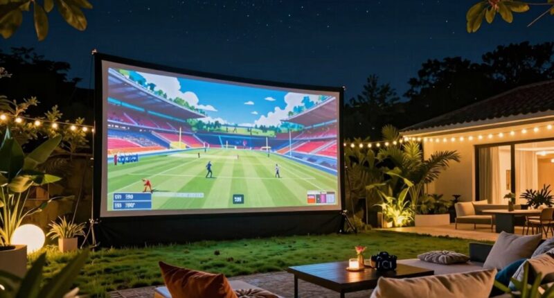 top 14 150 inch outdoor screens