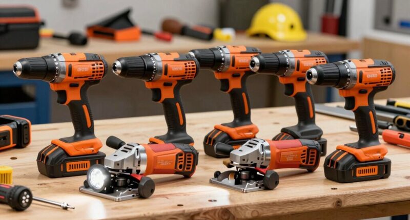 top 15 brushless power tool sets