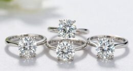 top 2 carat moissanite rings