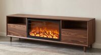 top 75 inch electric fireplace stands