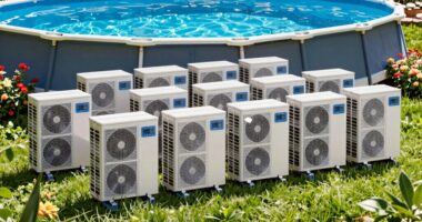top above ground pool heaters