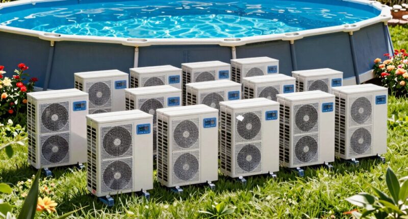 top above ground pool heaters