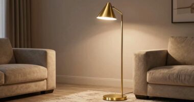 top brass floor lamp picks