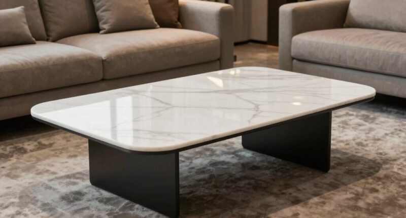 top contemporary marble coffee tables