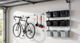 top garage storage mounts