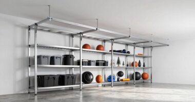 top heavy duty garage racks