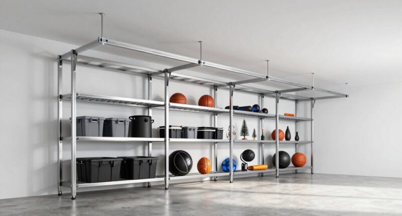top heavy duty garage racks