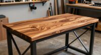 top heavy duty hardwood workbenches