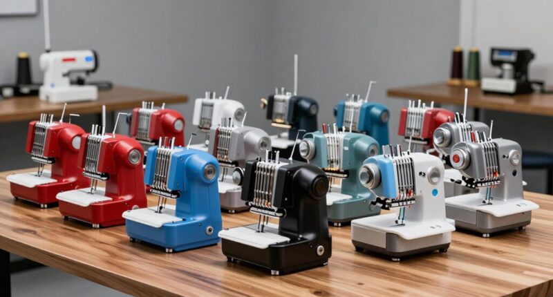 top heavy duty serger machines