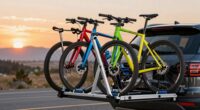 top hitch mount bike racks
