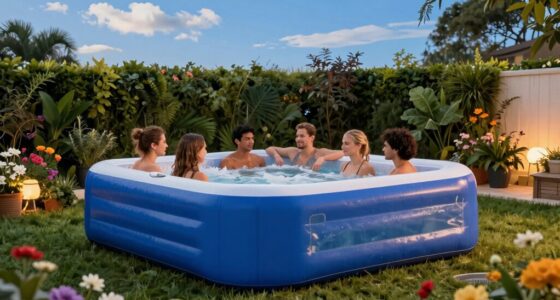 top inflatable hot tubs