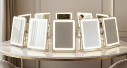 top large lighted rechargeable mirrors