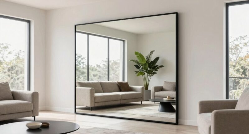 top large living room mirrors