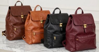 top leather women s backpacks