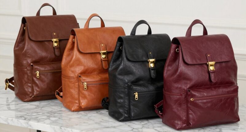 top leather women s backpacks