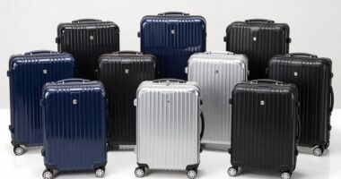 top luxury travel suitcases