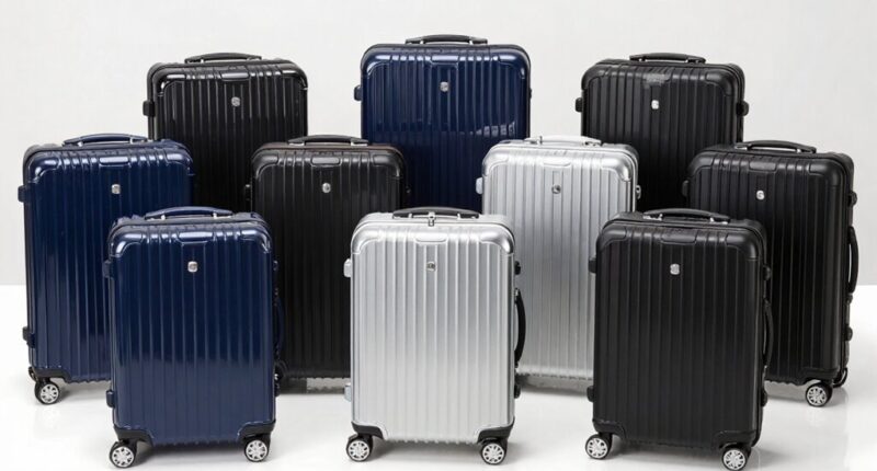 top luxury travel suitcases