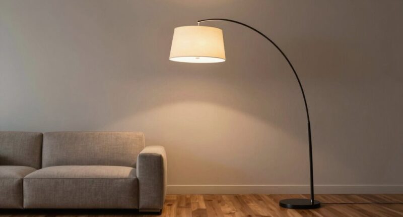 top modern tall arc lamps