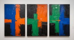 top modern triptych art