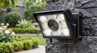 top outdoor camera floodlights