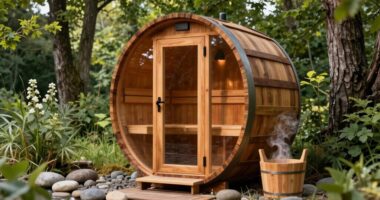 top outdoor sauna barrel kits