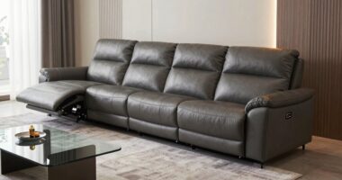 top power reclining sectionals