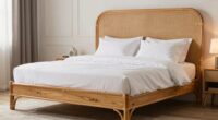 top rattan king bed frames