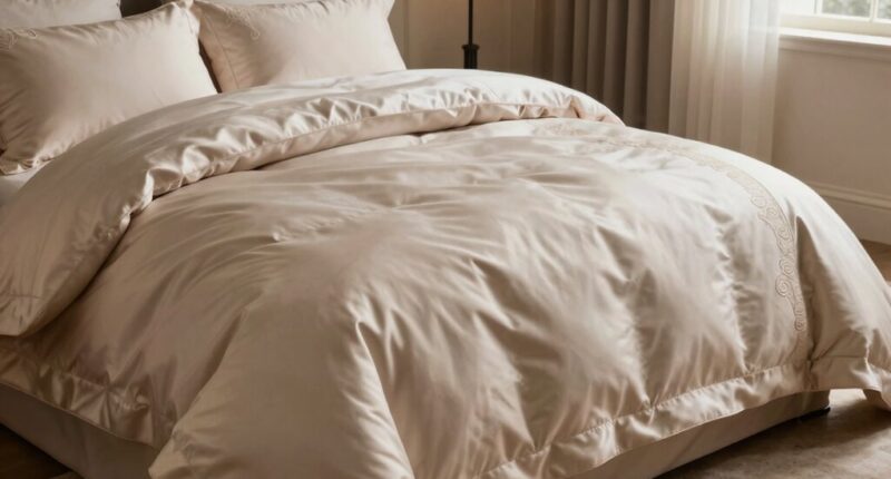 top silk duvet sets